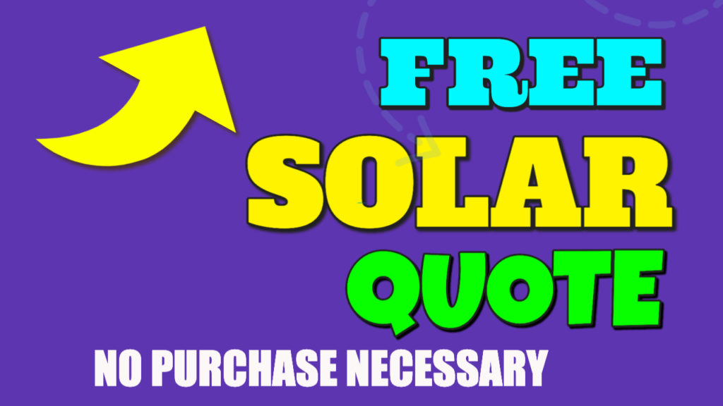 No Obligation Quote for Solar