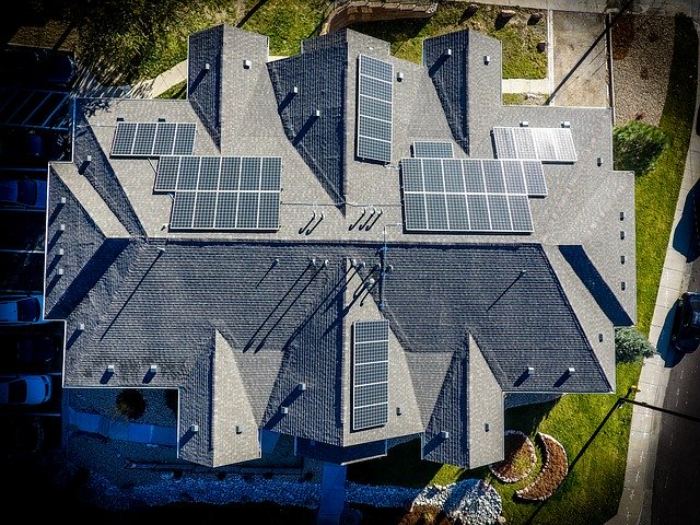 Highland home solar panels